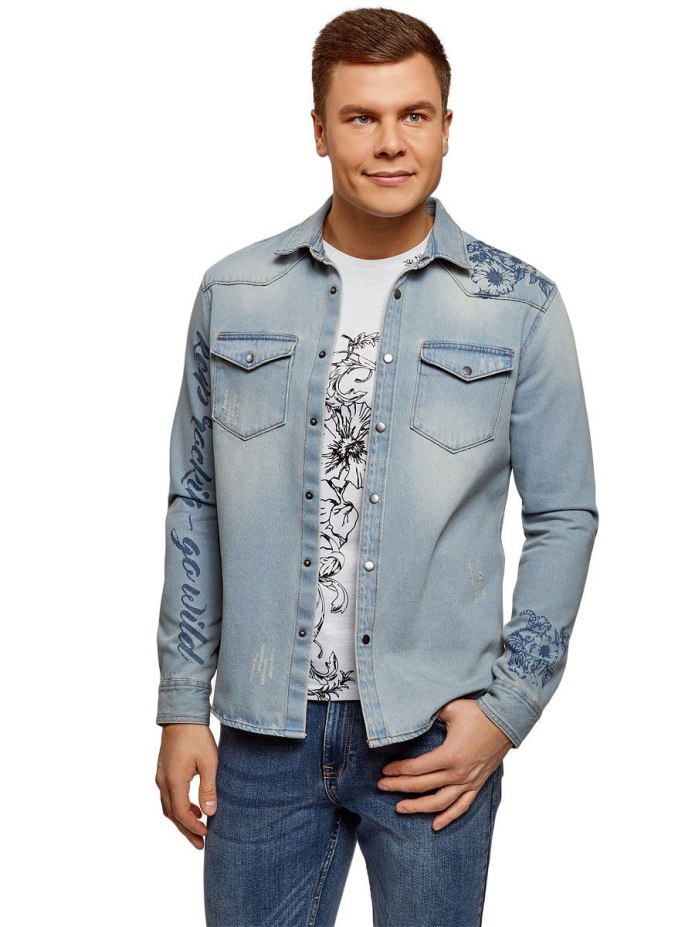 Рубашка мужская Wrangler w5a330