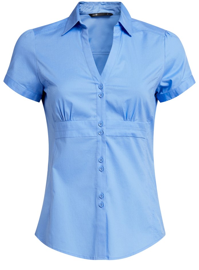 Balossa White Shirt на кнопках