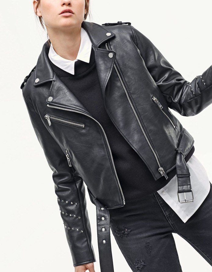 Balfern Leather Biker Jacket all Saints