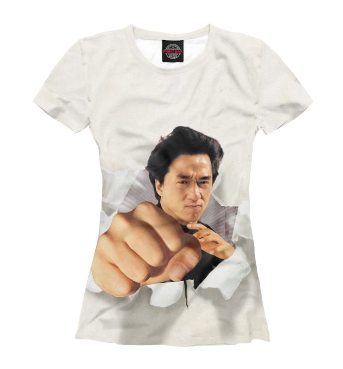 Футболки с принтами Джеки Чана