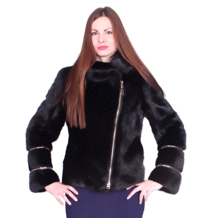 Норковая шуба Brilliant fur автоледи