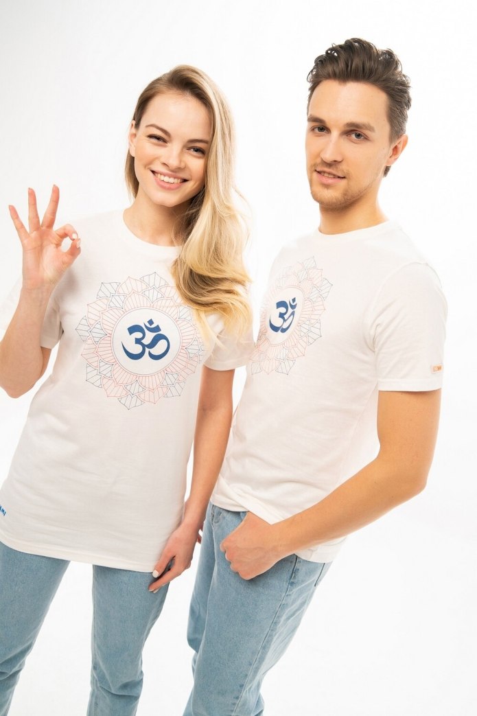 Белая футболка с логотипом collusion Unisex