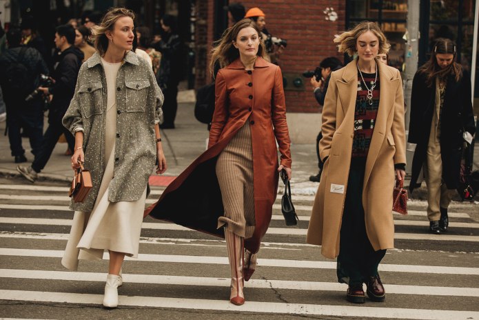 Street Style New York осень 2020