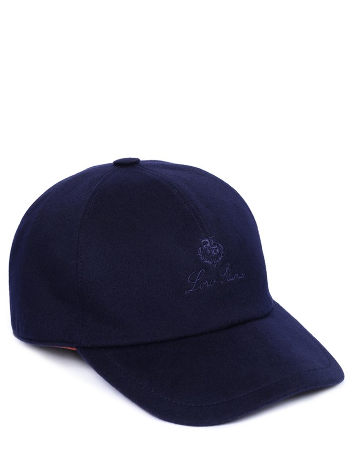Loro Piana кепка мужская черная