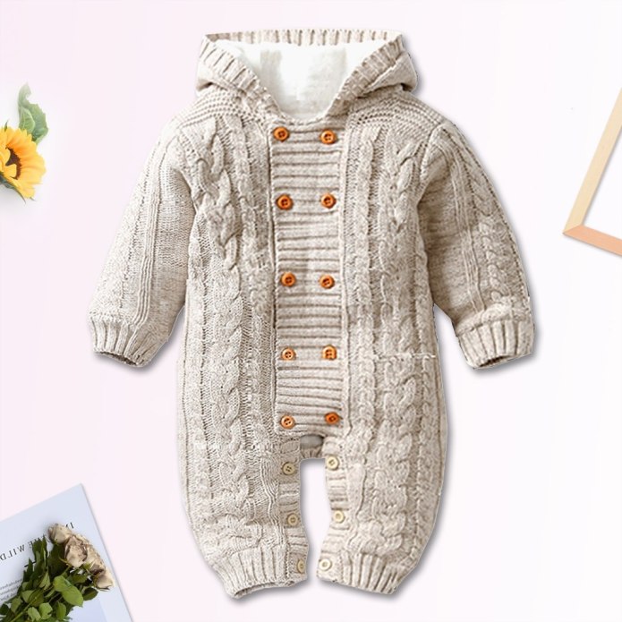 Donino Baby вязаный комбинезон