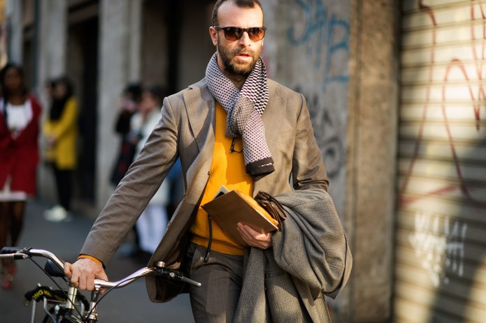 Street Style man многослойность