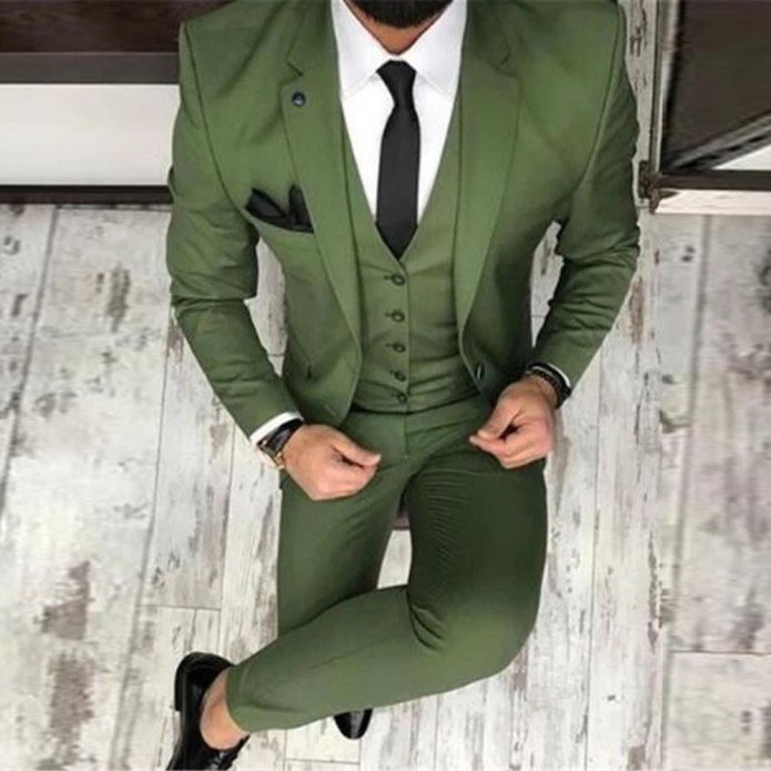 Зеленый твидовый пиджак Marks Spencer