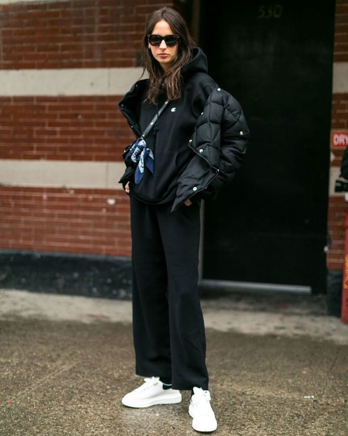 Пуховик кокон стрит стайл