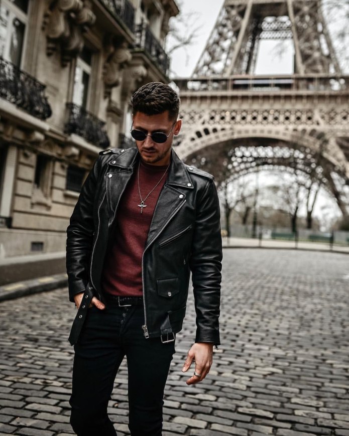 David Beckham Leather Jacket