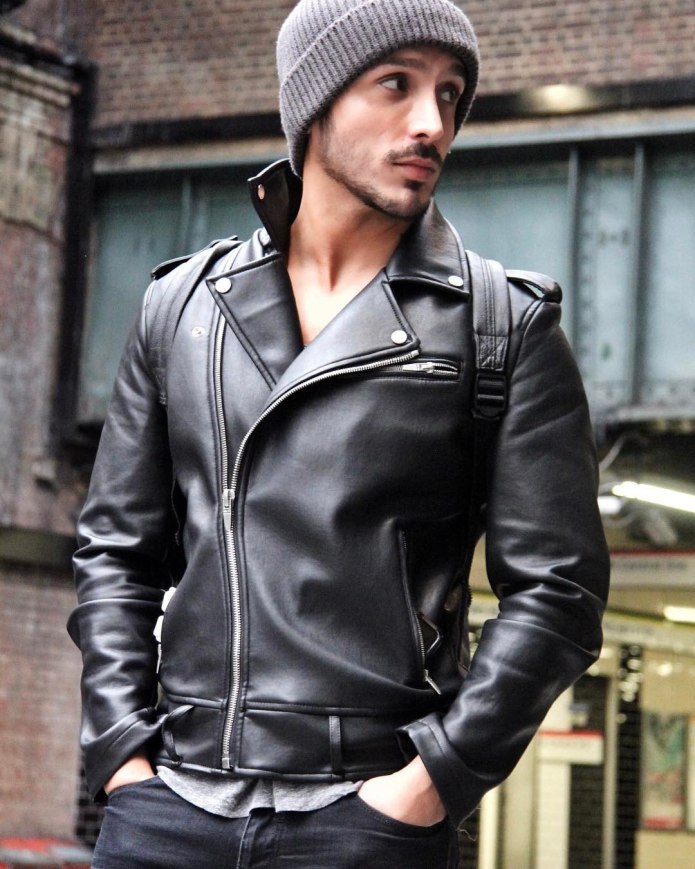 Mens Biker Jacket ASOS