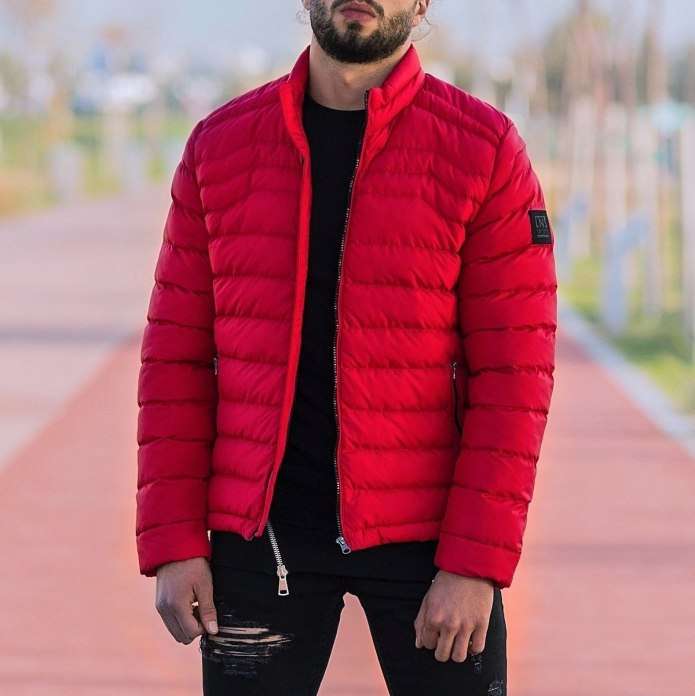 Jack Wolfskin куртка мужская красная