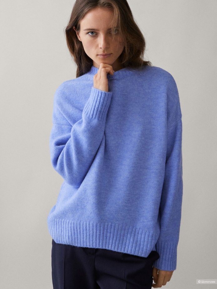 White Jumper massimo Dutti