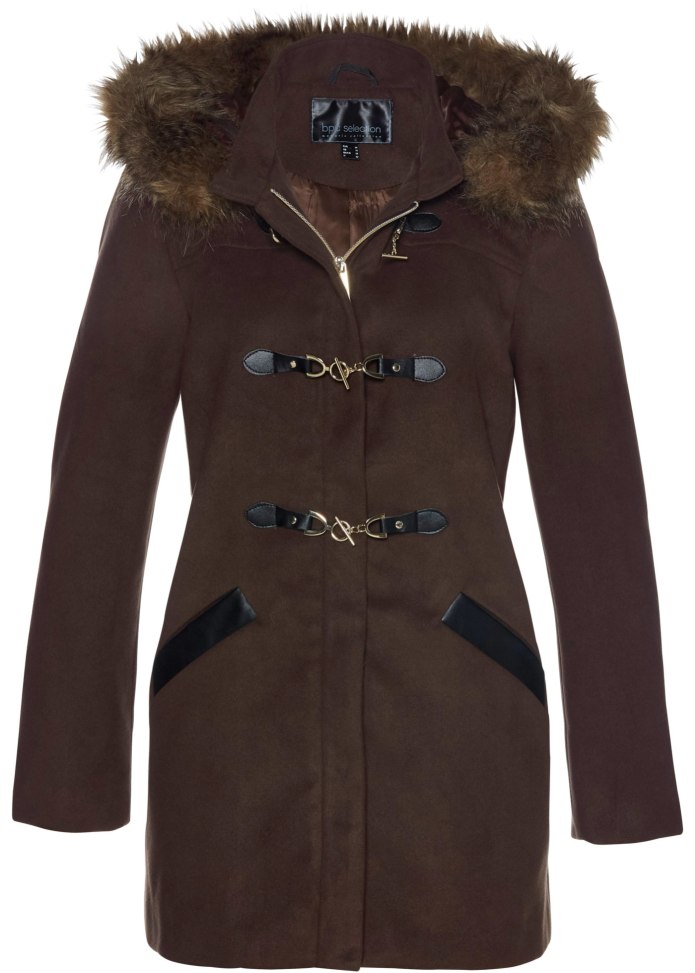 Burberry Brit Duffle Coat Shearling