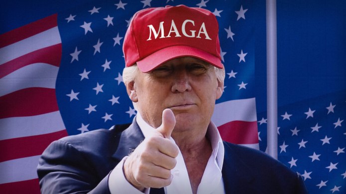 Дональд Трамп make America great again