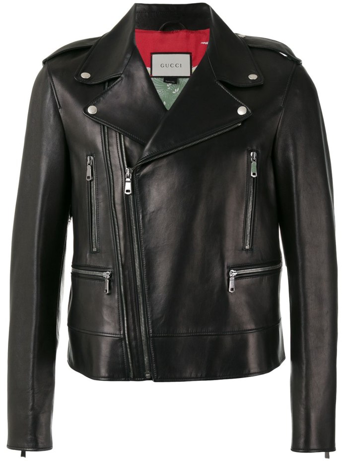 Gucci кожаная куртка 297200