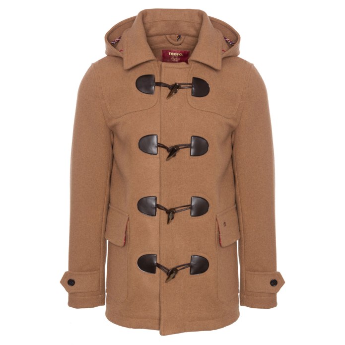 Burberry Duffle Coat серое