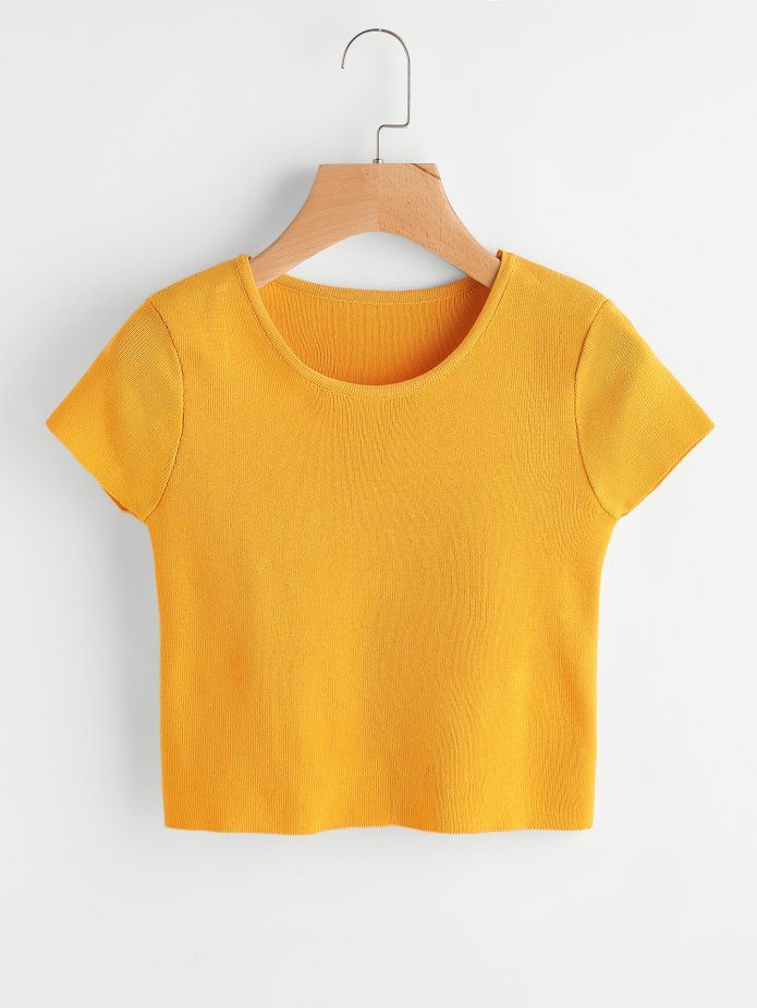 Uniqlo Shirt Mustard Yellow men
