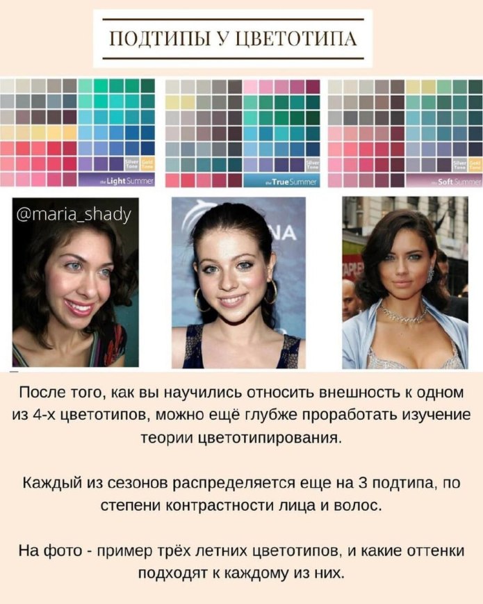Цветотип пастель