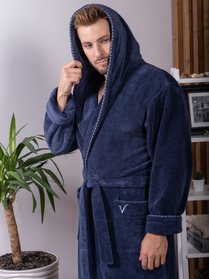Халат махровый "Five Wien" Picasso шалька 2xl, 100% хлопок