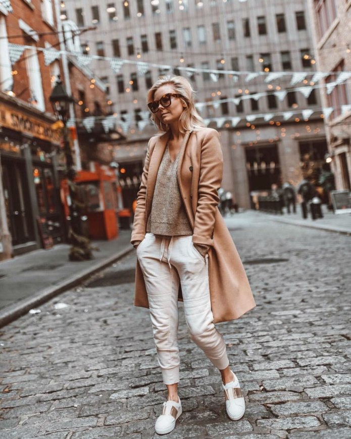 Пальто Casual Camel