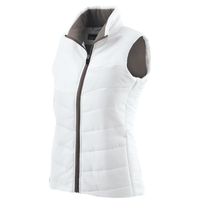 Жилет Lamborghini Womens White puffy Vest
