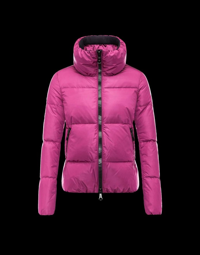 Moncler куртка женская фуксия