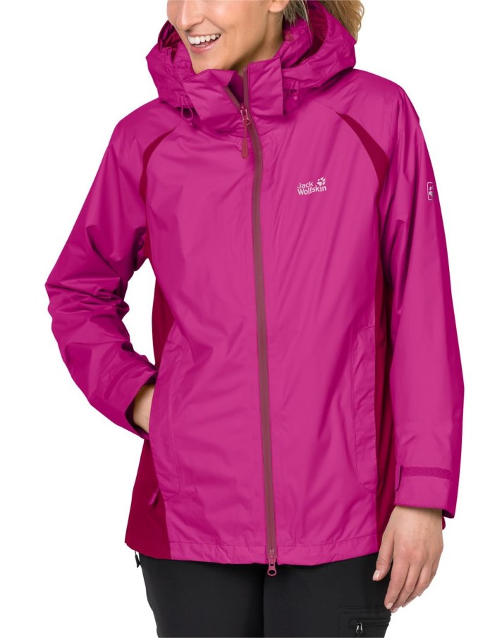 Куртка Jack Wolfskin женская фуксия