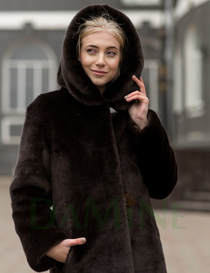 Шуба с брюками