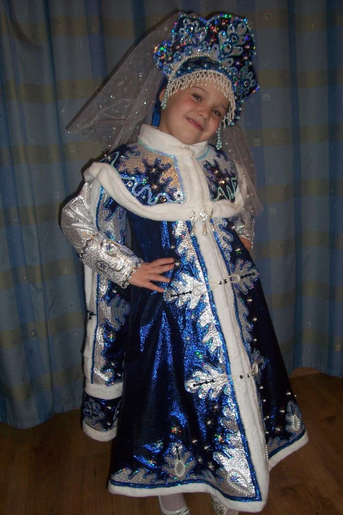 Костюм Снегурочка Гжель