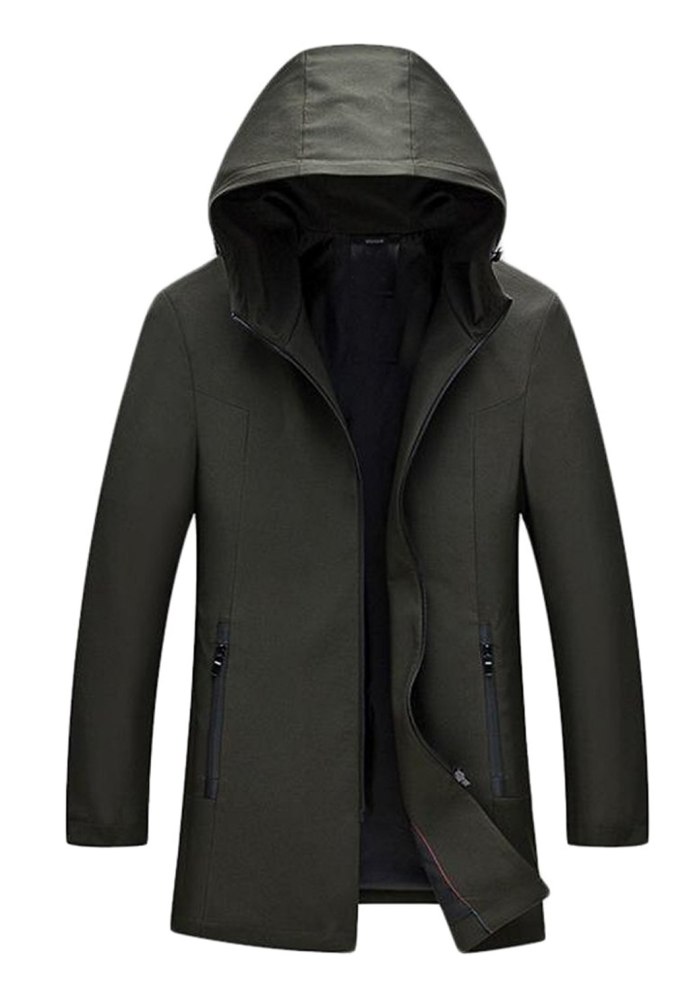 Куртка с капюшоном Coco Trench 31, черная