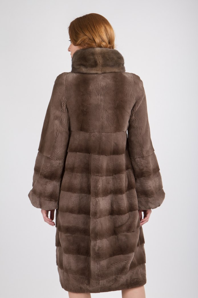 Imperia furs шуба кролик рекс