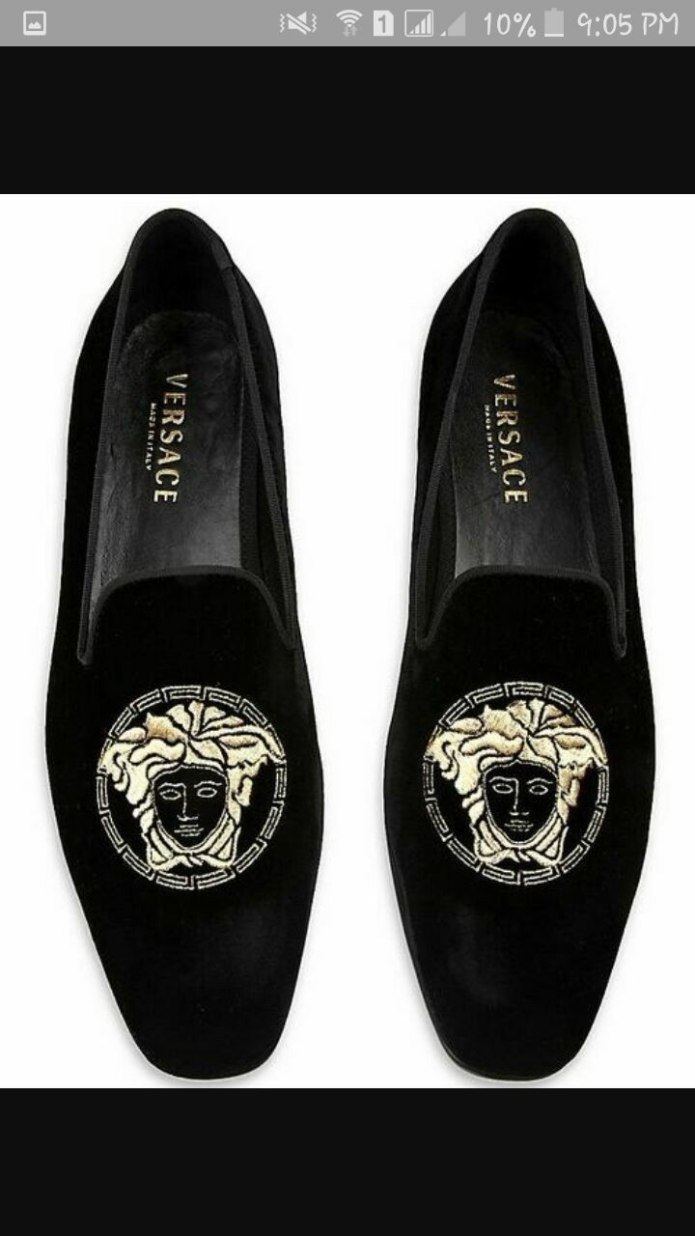 Туфли Versace медуза мужские