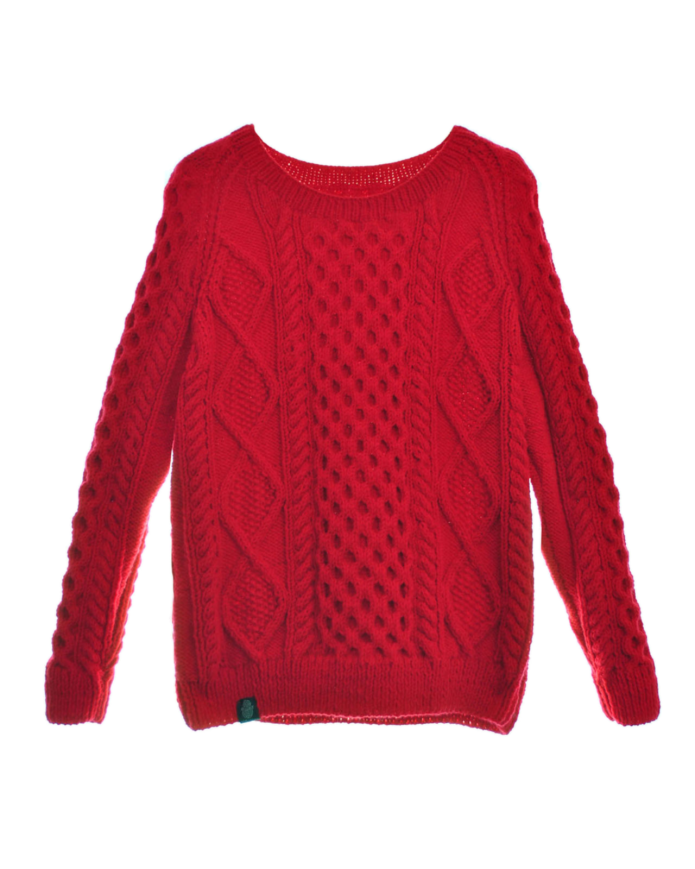 Mens Knitted Pullover Striped