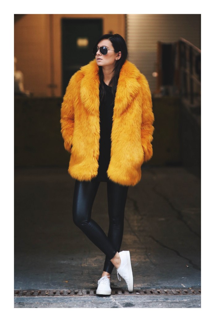 Шуба Mango овчина
