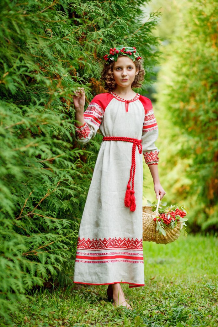 Русское народное платье