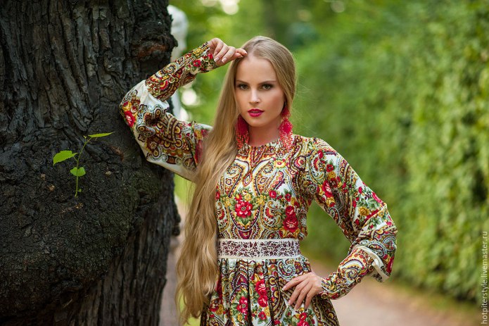 Костюм в русском стиле