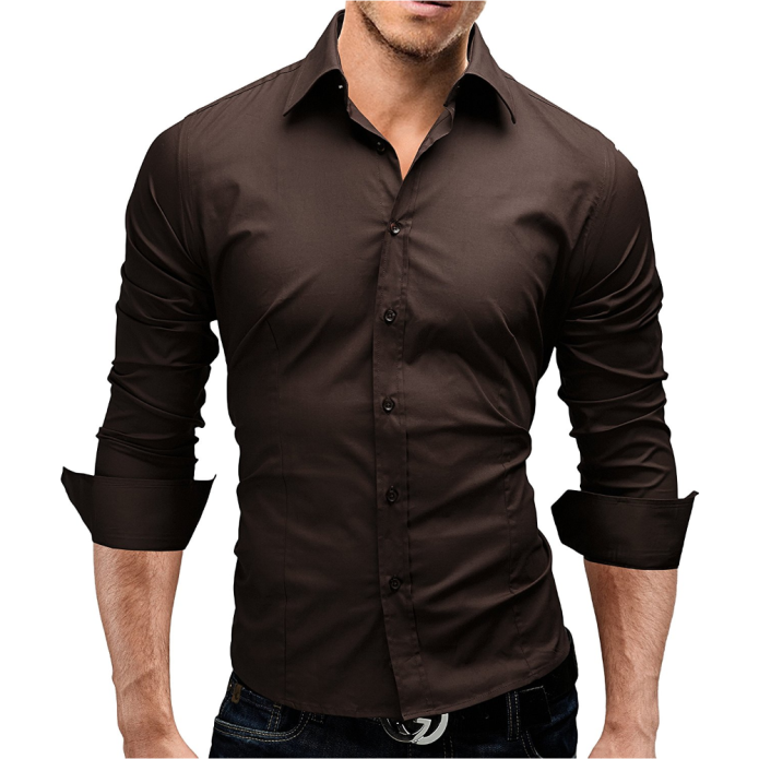 Рубашка long Slim Fit