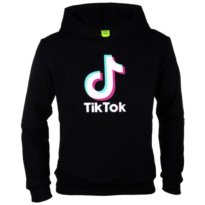Толстовка tik Tok