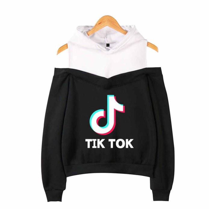 Толстовки женские с капюшоном тик-ток