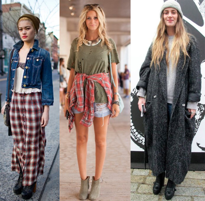 Стиль гранж Street Style 2019
