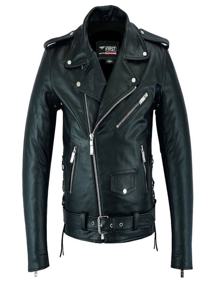 Кожаный пуховик мужской Arnold Fashion 4xl