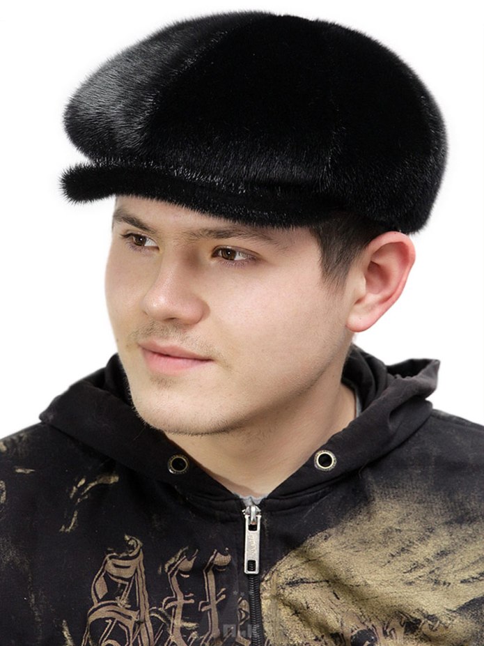 Кепка из нерпы мужская