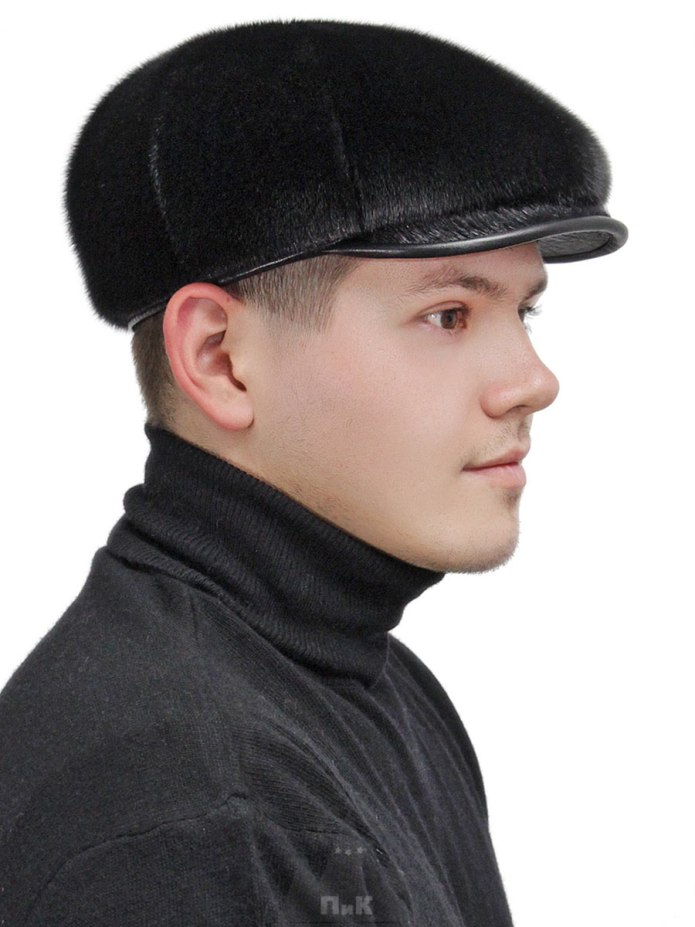 Мужская зимняя кепка восьмиклинка