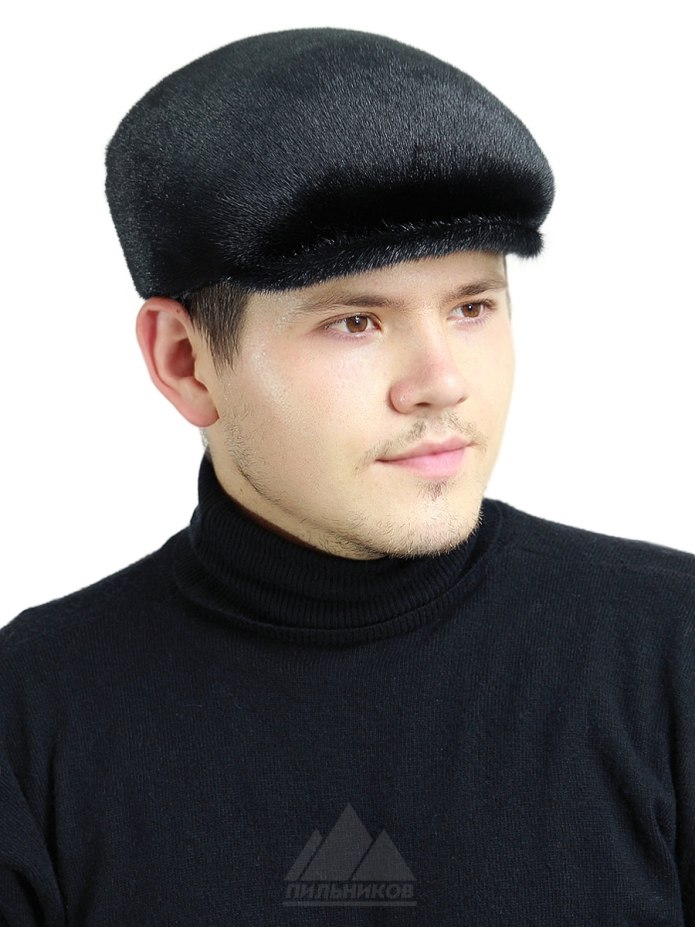 Кепка из нерпы мужская