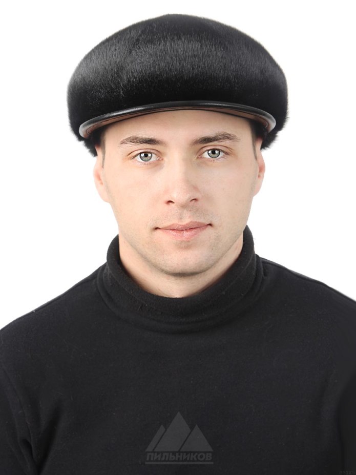 Кепка из нерпы мужская