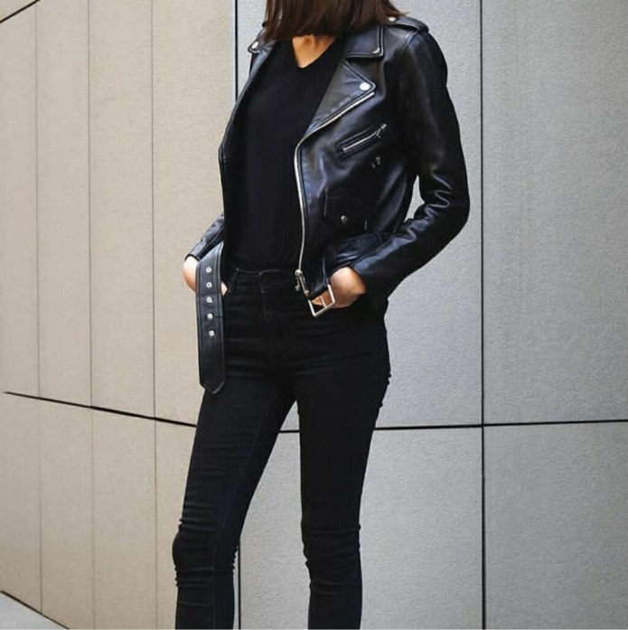 Кожаная косуха Zara