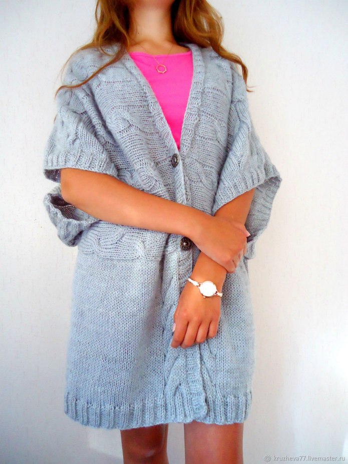 Oversize жилет трикотажный HM