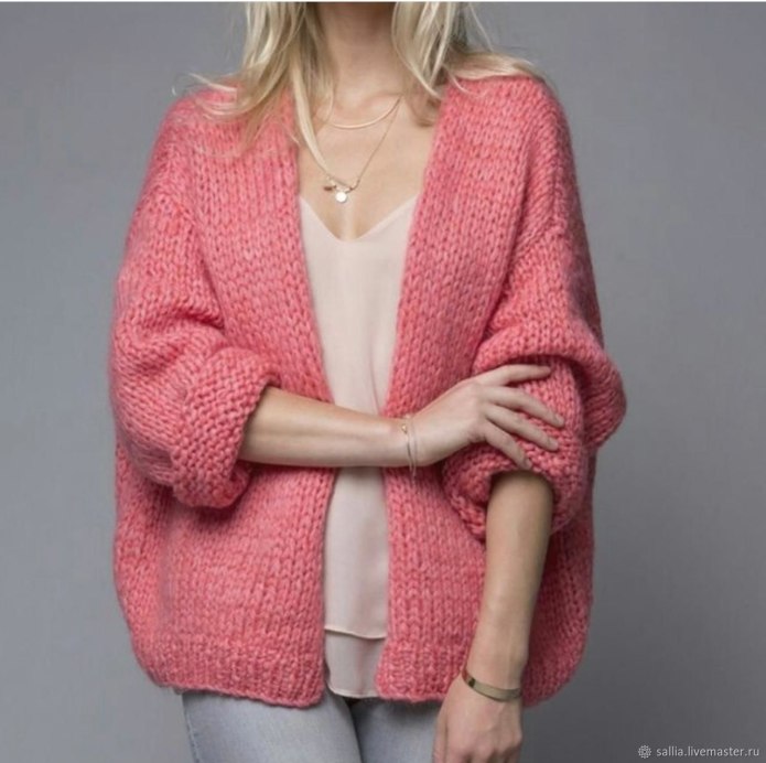 Трикотажный жилет Oversize