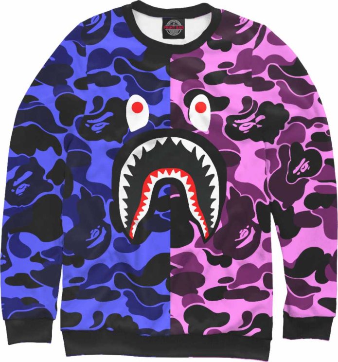 Кофта Bape Shark