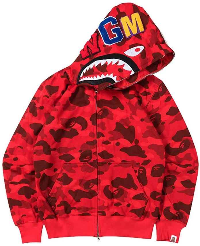 Bape Red Camo